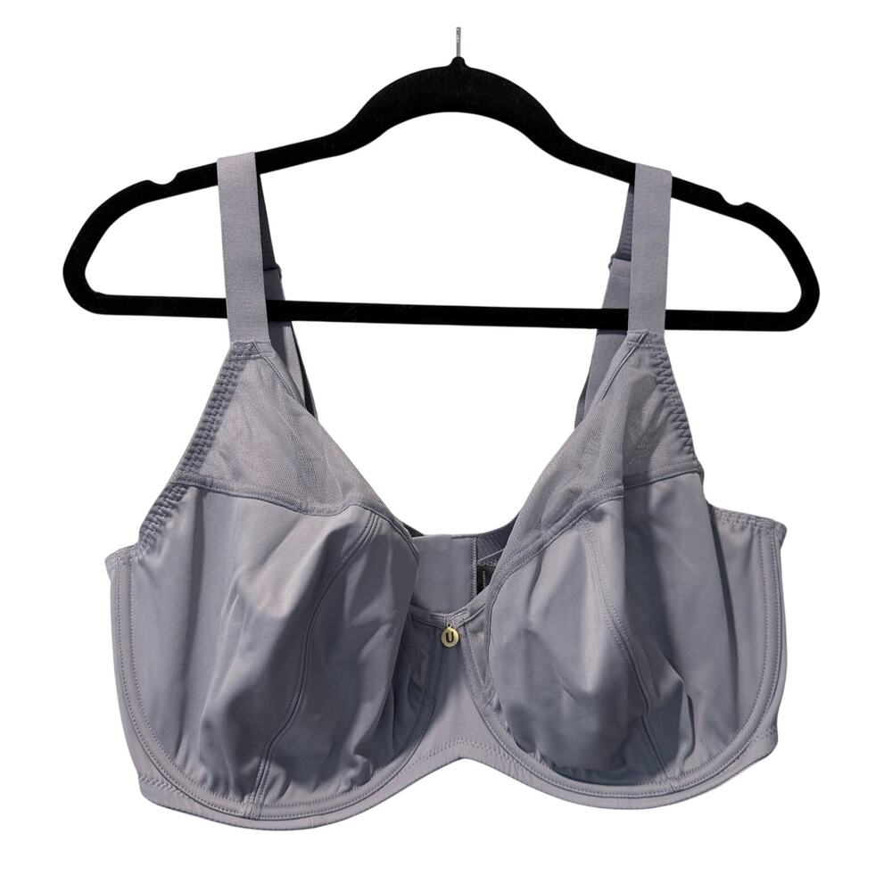 BNWT Anya Flexwire Full Coverage Unpadded Spacer Bra | 38i | Storm Grey